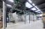 Monorailsysteem in diverse ruimtes van kozijnenfabriek